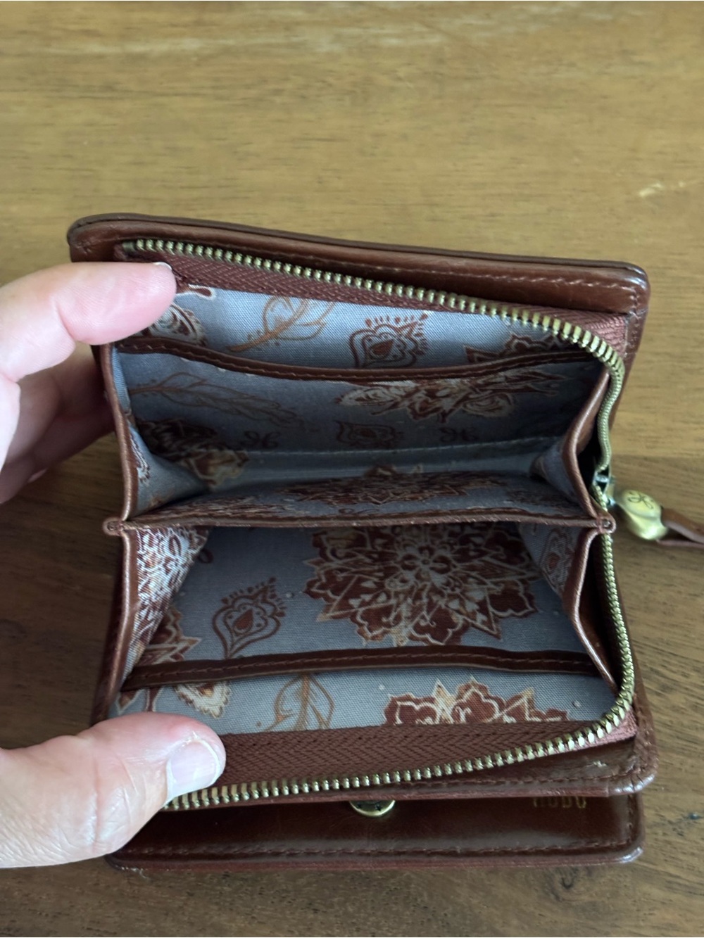 Hobo leather wallet - Picture 4 of 4
